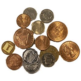 16SHIPCNSET Historical Ship Coins From 16 Countries