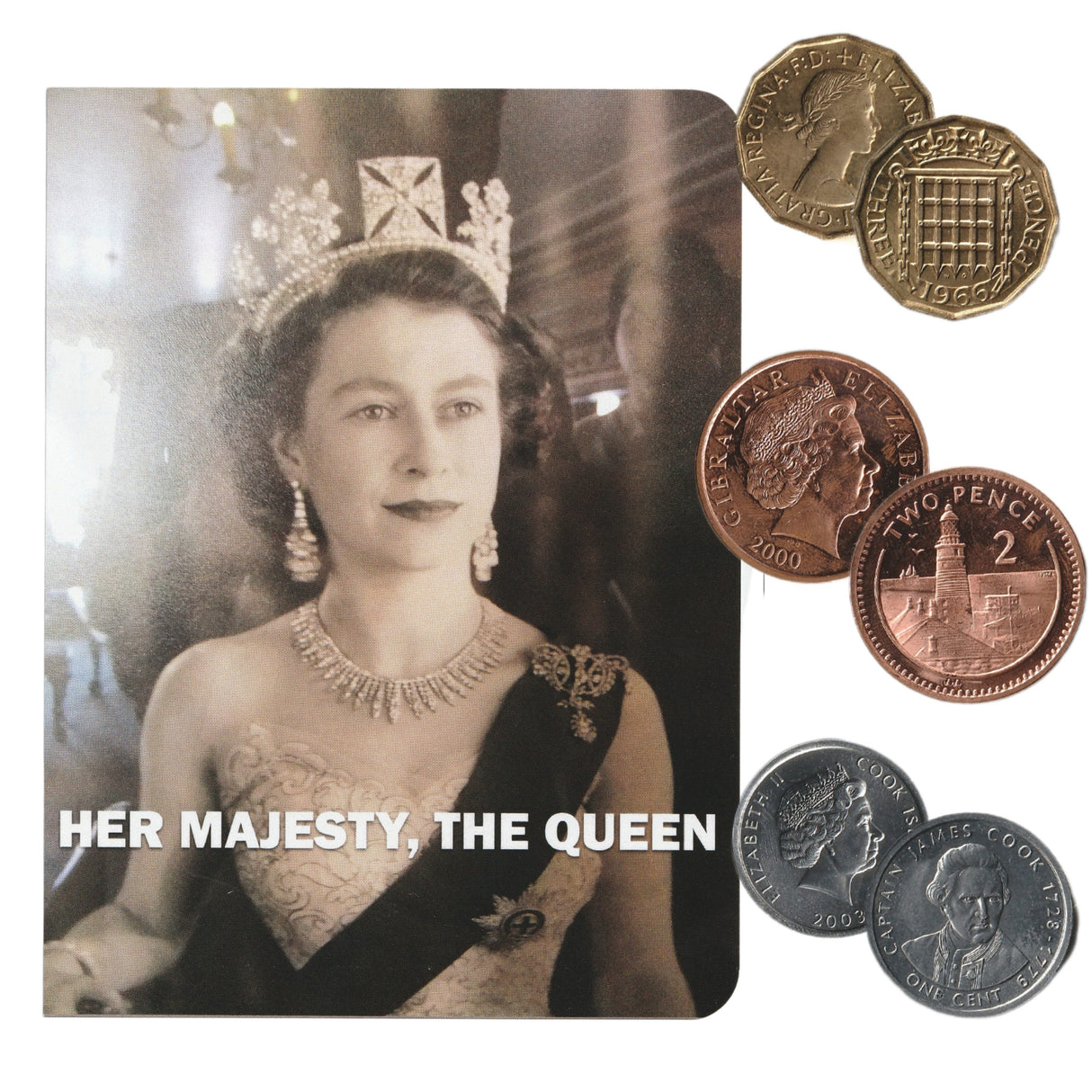 20QUEENCNSET Queen Elizabeth II 20 Coins