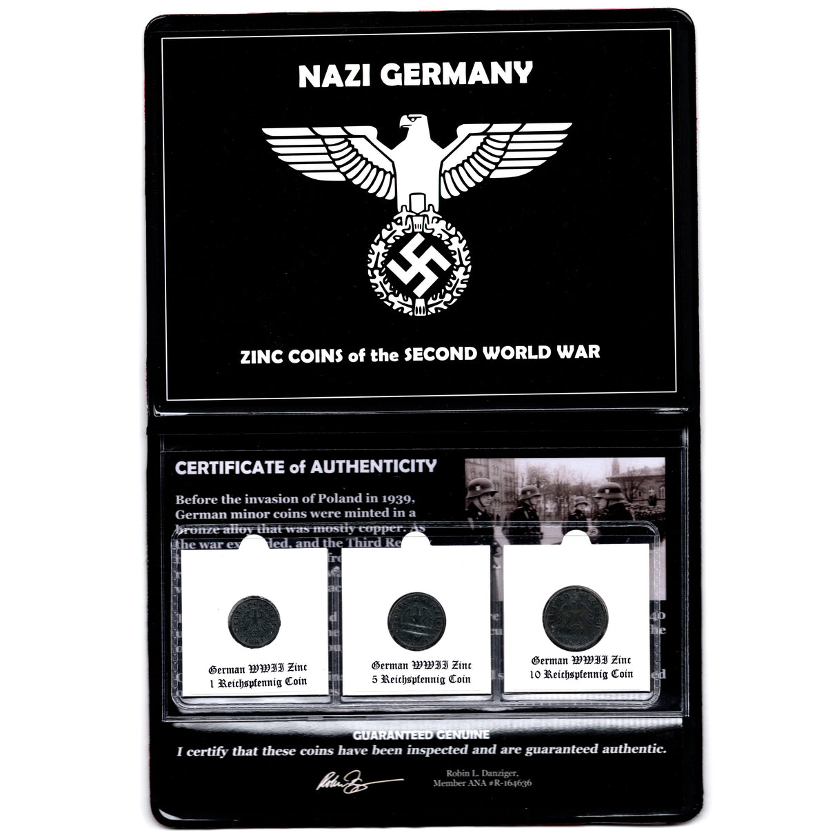 3GERMWW2ZINC Nazi Germany: Zinc Coins of the Second World War (Album)