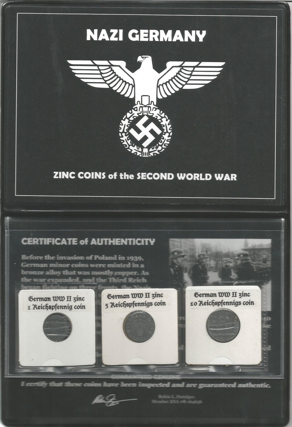 3GERMWW2ZINC Nazi Germany: Zinc Coins of the Second World War (Album)