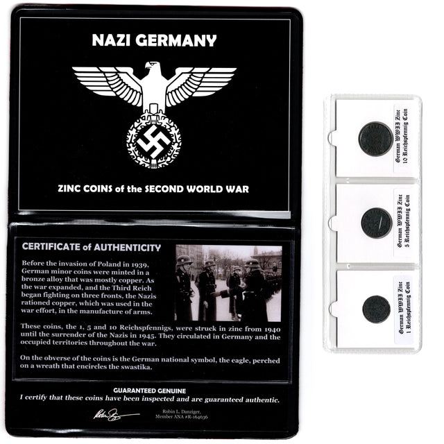 3GERMWW2ZINC Nazi Germany: Zinc Coins of the Second World War (Album)