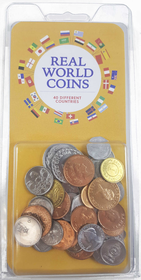 40WCSET(U) From around the World: A Collection of 40 Coins