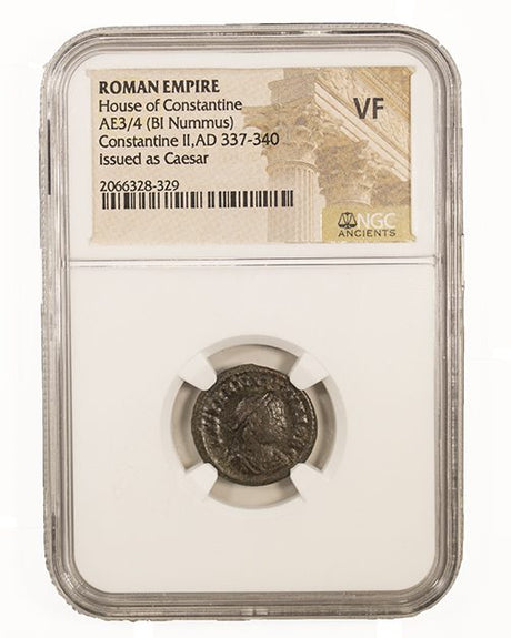 Constantine II Roman AE3;4 (AD 316-340) NGC