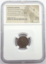 Constantinian (Constantinopolis) Roman AE (AD 330-340) NGC