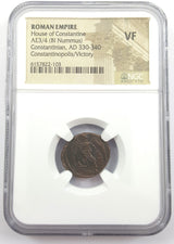 Constantinian (Constantinopolis) Roman AE (AD 330-340) NGC