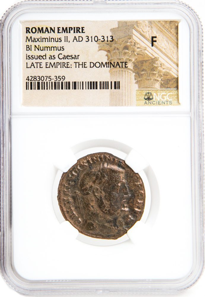 Roman Ae Of Maximinus Ii (Ad311-313) NGC