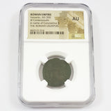 Roman Ae Of Vetranio NGC (Ad350) Issued In The Name Of Constantius Ii