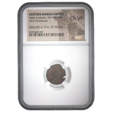 Aeliaeudoxia(Ae3;4)Ngc(Ch-Vf) Roman Bronze Coin Of Aelia Eudoxia (401-460) Ngc(Ch-Vf)