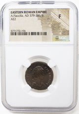 AELIAFLACILLA(AE2)NGC(F) Roman AE2 of Aelia Flacilla (AD356-386)NGC(F)