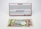 AFGHANISTAN-BF Afghanistan: Three Banknotes (Billfold)