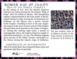 AGEOFCHAOS-CLRBOX Roman Age of Chaos: Rise of the Thirty Tyrants (Four-Coin Clear Box Set)