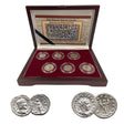 AGEOFCHAOSSL6CNBOX The Age of Chaos: Box of 6 Roman Coins from the Crisis of Third Century (Six-Coin Box)