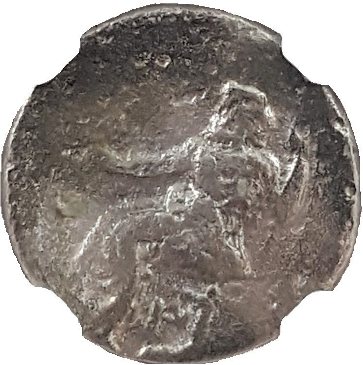 ALEXTHEGREAT-DRACHM-(AR)NGC(VG) Ancient Greek, Macedonian Empire, Alexander the Great (336-323 BCE) Silver Drachm NGC Certified Slab(VG)