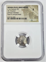 ARABIAFELIX-NGC(F) Arabia Felix, Himyarites 1st Century (NGC slab)(F)