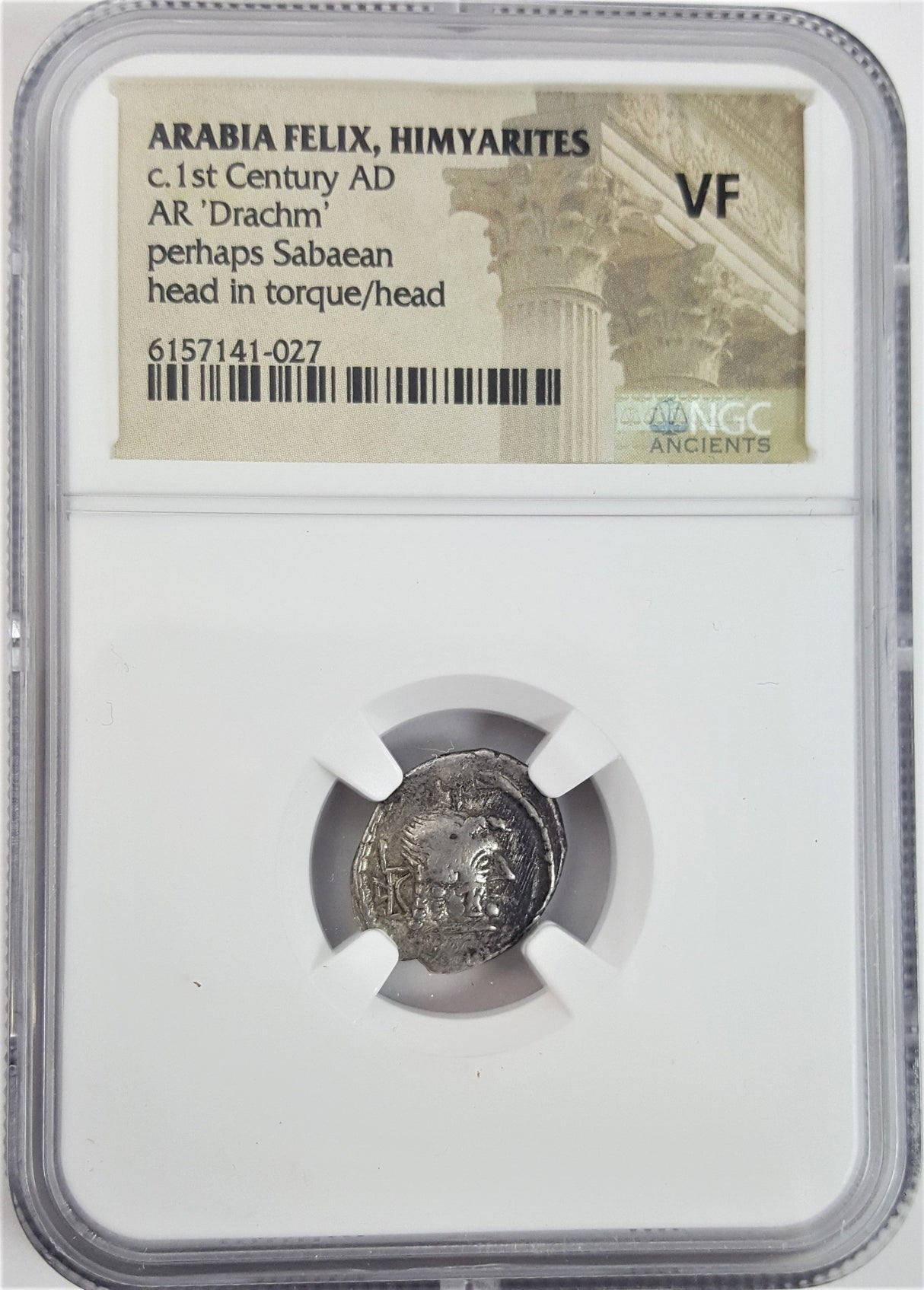 ARABIAFELIX-NGC(VF) Arabia Felix, Himyarites 1st Century (NGC slab)(VF)