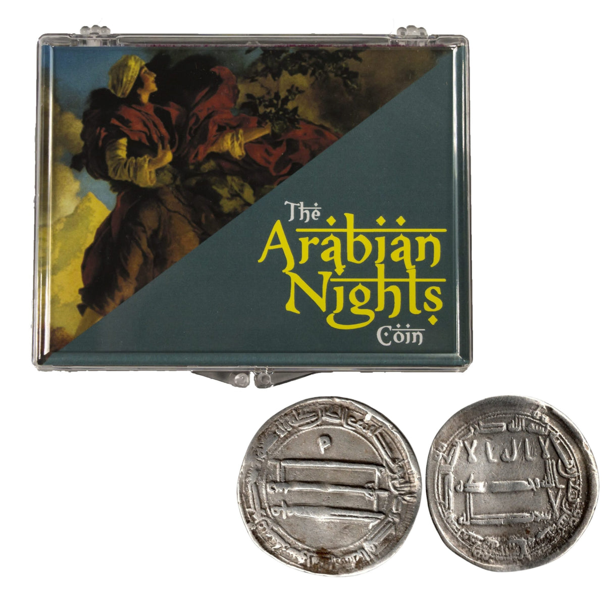 ARABIANNIGHTSCLRBOX Arabian Nights: Coin of Harun al-Rashid (Clear Box)