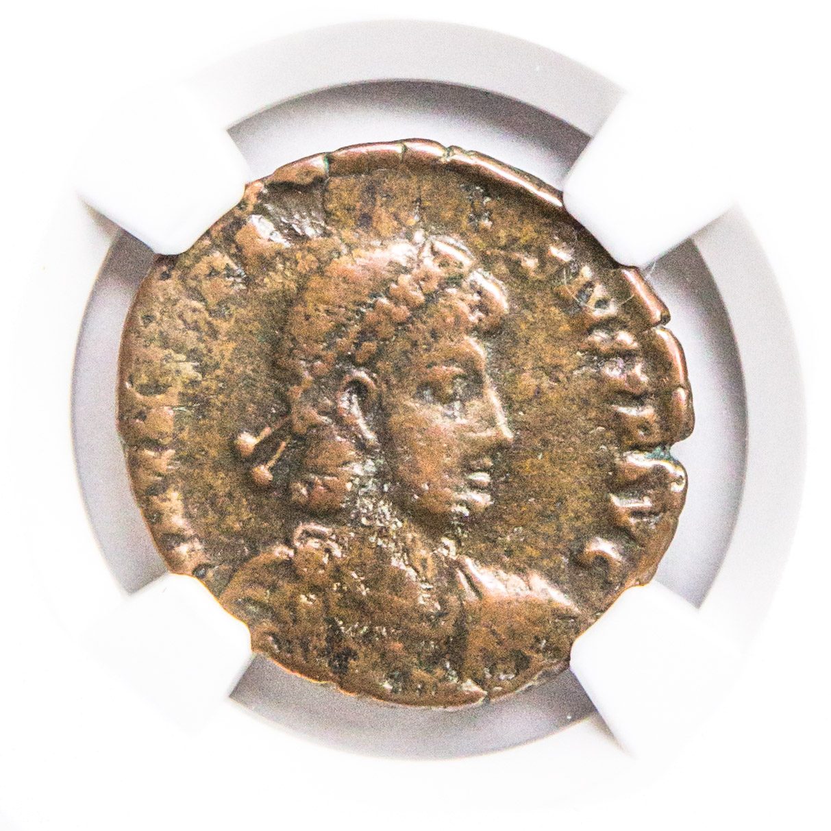 ARCADIUS(AE2)NGC(F) Roman AE2 of Arcadius (AD383-408) NGC(F)