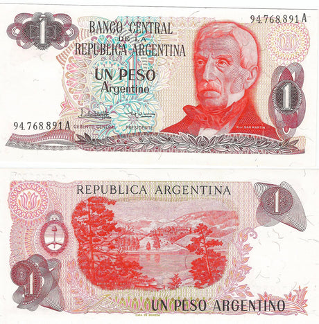 Argentina P311(U) 1 Peso Arg.