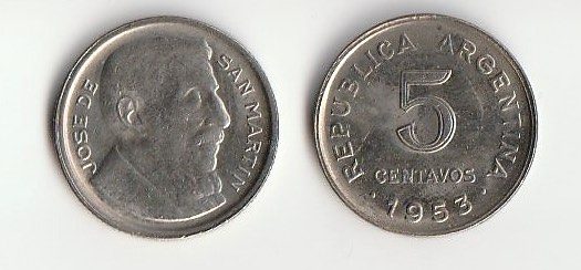 Argentina KM46a(C) 5 Centavos