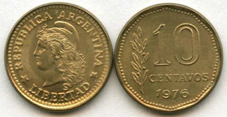 Argentina KM66(XF) 10 Centavos