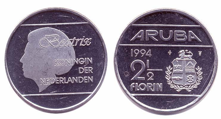 Aruba KM6(U) 2 1/2 Florin