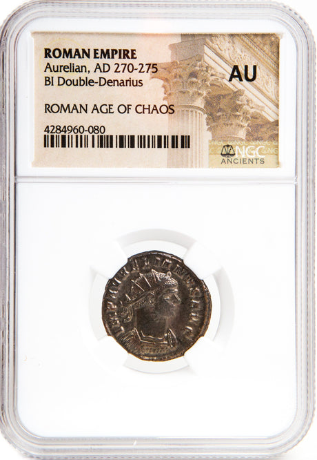 AURELIAN(ANT)NGC(AU) Roman AE of Aurelian (AD 270-275) NGC(AU)