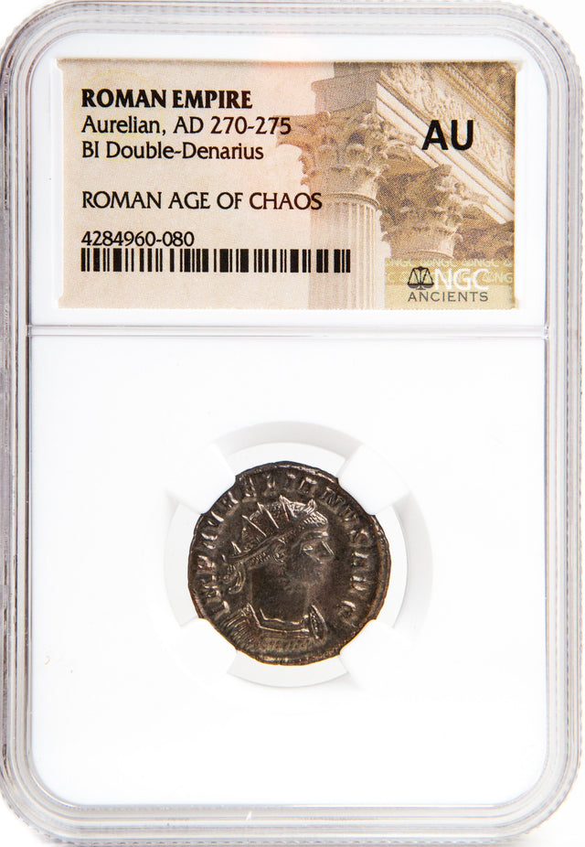 AURELIAN(ANT)NGC(AU) Roman AE of Aurelian (AD 270-275) NGC(AU)