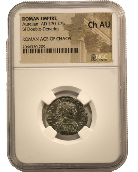 AURELIAN(ANT)NGC(CH-AU) Roman AE of Aurelian (AD 270-275) NGC(CH-AU)