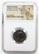 AURELIAN(ANT)NGC(F) Roman AE of Aurelian (AD 270-275) NGC(F)