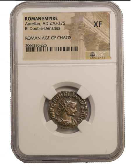 AURELIAN(ANT)NGC(XF) Roman AE of Aurelian (AD 270-275) NGC(XF)