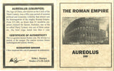 Aureolus(Post)(Ant)Ngc(Vg) Roman Ae Of Aureolus Ngc (Ad268) Issued In The Name Of Postumus. Graded Vg.(Vg)