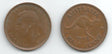 Australia KM41,42(VF) 1/2 Penny (Kangaroo)