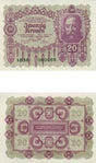 Austria P76(U) 20 Kronen