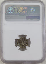 AZESII(AR)DRACHM-NGC(HG) Journey of the Magi / Azes II silver Drachm, NGC Certified(HG)