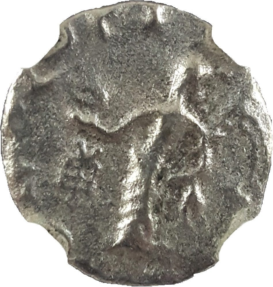 AZESII(AR)DRACHM-NGC(MG) Journey of the Magi / Azes II silver Drachm, NGC Certified(MG)