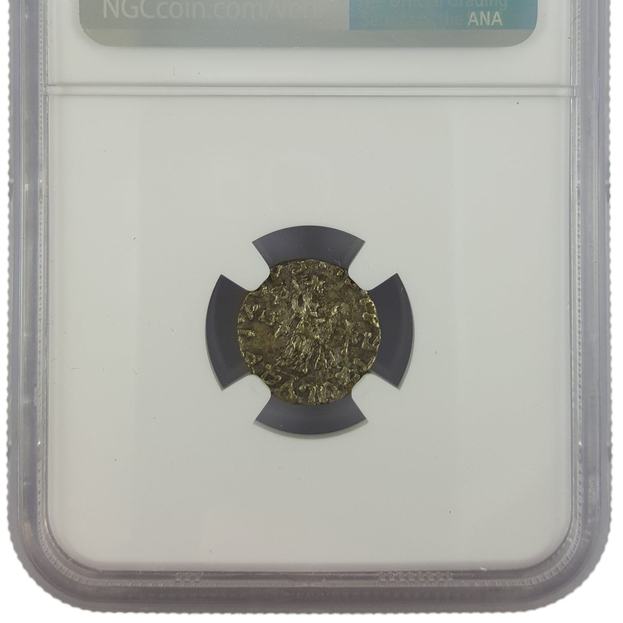 AZESII(AR)DRACHM-NGC(PG) Journey of the Magi / Azes II silver Drachm, NGC Certified(PG)