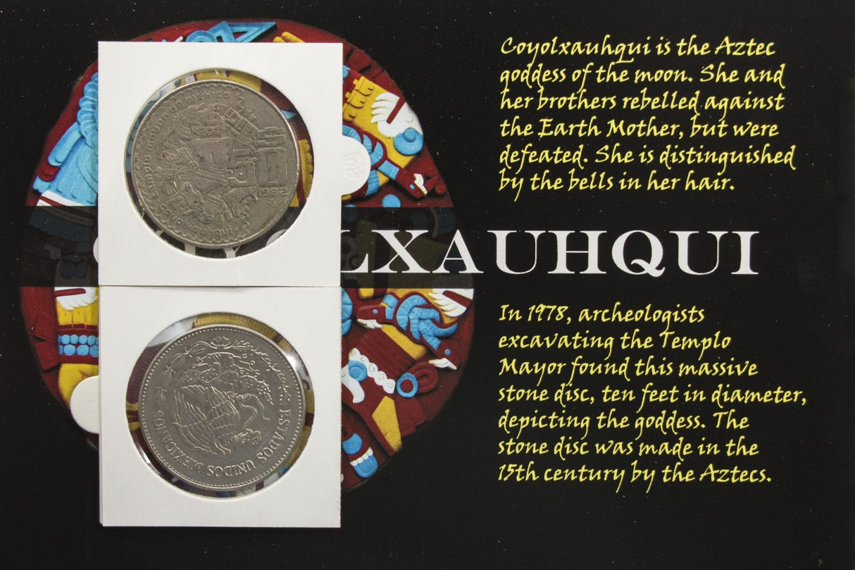 Coyolxauhqui: The Aztec Moon Goddess Coin of Mexico (Album)