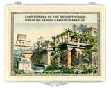 Lost Wonder of the Ancient World Coin of the Hanging Gardens of Babylon (Clear Box)