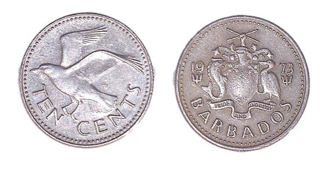 Barbados KM12(XF) 10 Cents