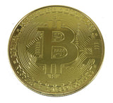 Gold-Plated Bitcoin Token (Black Box)