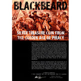 BLACKBEARDALB-1 Blackbeard: Silver Treasure Coin from the Golden Age of Piracy (1 Real Album)