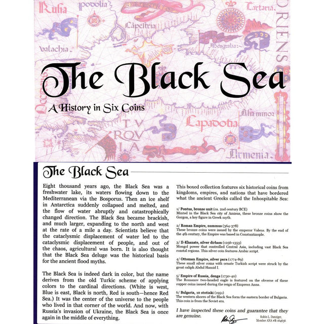 BLACKSEA6CNBOX The Black Sea: A History in Six Coins (Six-Coin Box)