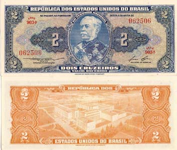 Brazil P151(U) 2 Cruzeiros