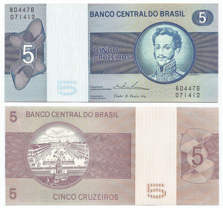 Brazil P192c(U) 5 Cruzeiros