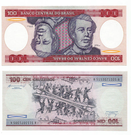 Brazil P198(U) 100 Cruzeiros