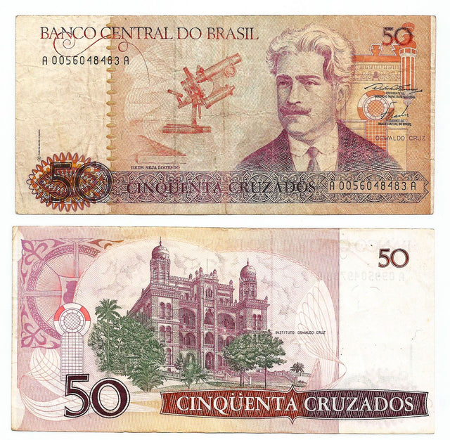 Brazil P210(U) 50 Cruzados