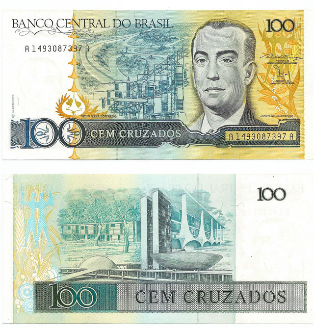 Brazil P211(U) 100 Cruzados