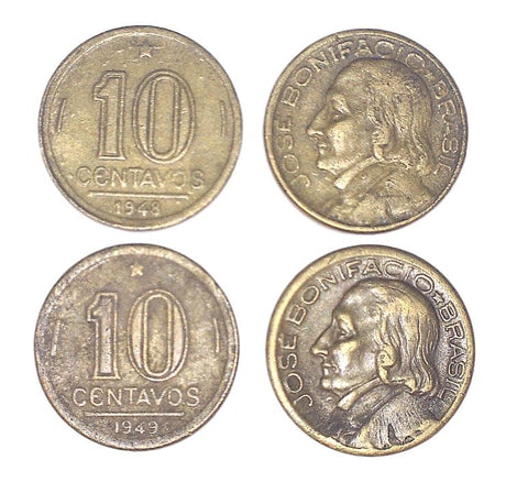 Brazil KM561(C) 10 Centavos