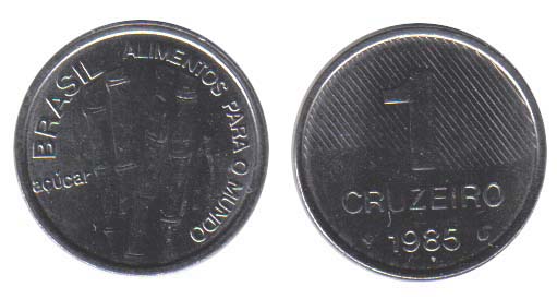 Brazil KM598(U) 1 Cruzeiro