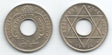 British West Africa KM7(AU-U) 1/10 Penny - 1920,1928,1936